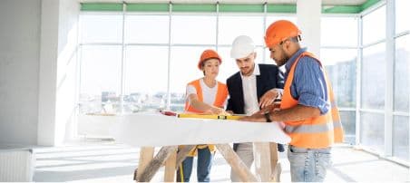 Trabajadores de la construcción